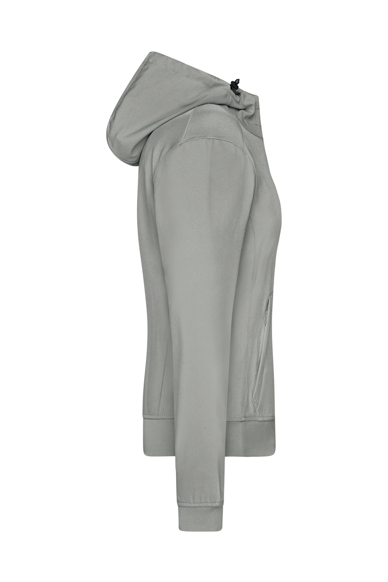 Laden Sie das Bild in Galerie -Viewer, Softshelljacke mit Kapuze im sportlichen Design - JN1145
