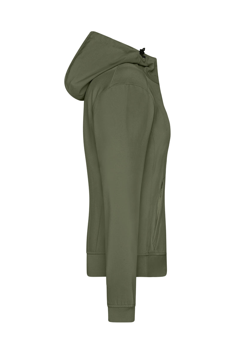 Laden Sie das Bild in Galerie -Viewer, Softshelljacke mit Kapuze im sportlichen Design - JN1145
