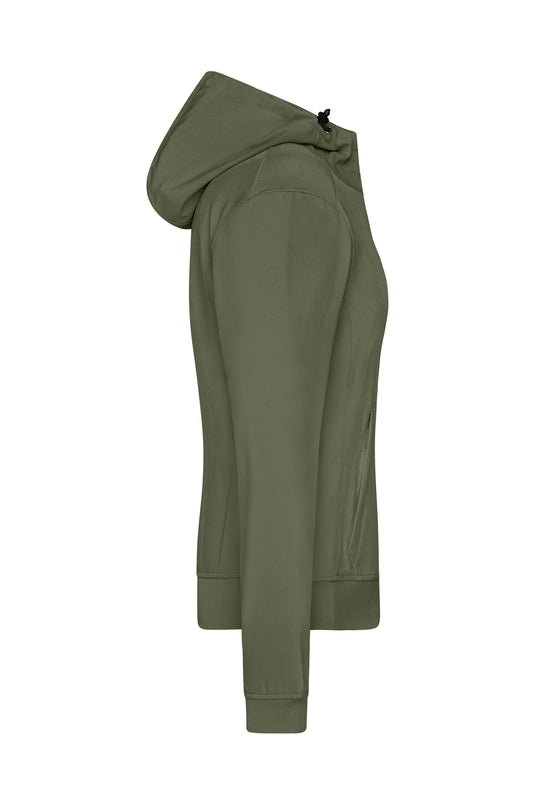Softshelljacke mit Kapuze im sportlichen Design - JN1145