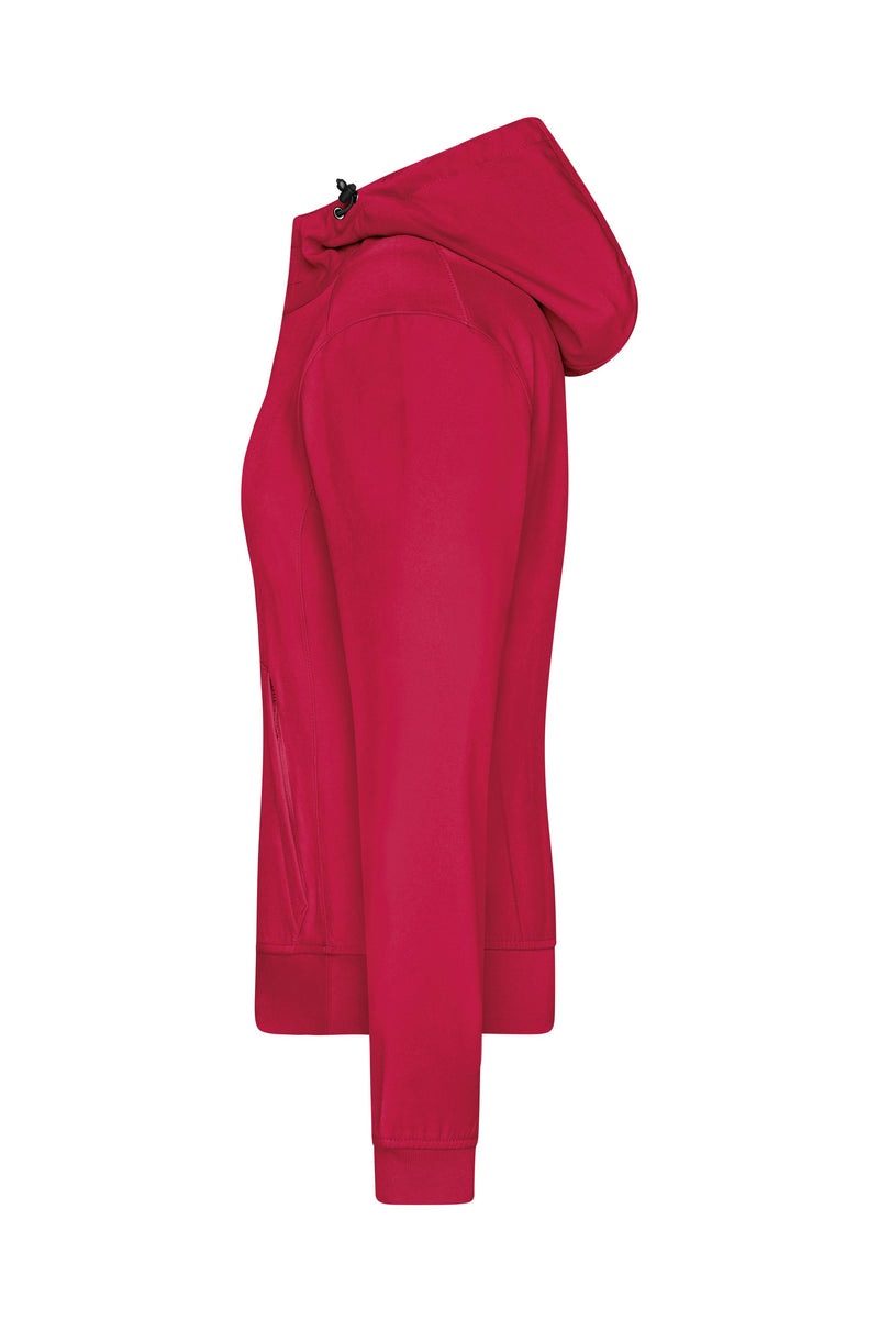 Laden Sie das Bild in Galerie -Viewer, Softshelljacke mit Kapuze im sportlichen Design - JN1145
