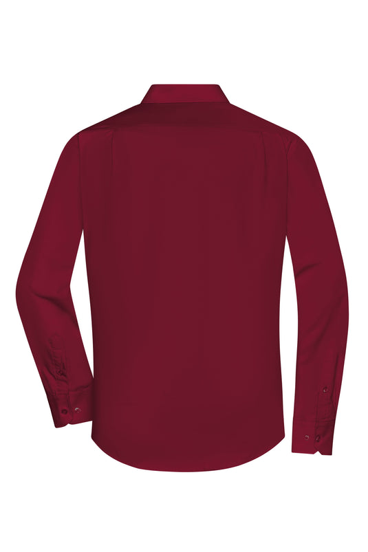 Klassisches Shirt aus pflegeleichtem Mischgewebe - JN678