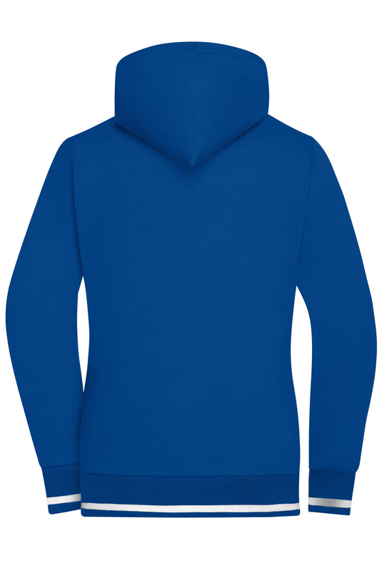 Sweat-Jacke mit Reißverschluss und Kapuze - JN775