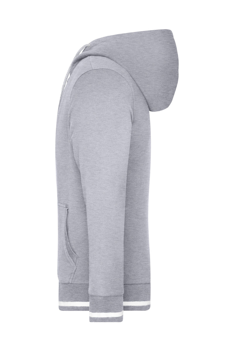 Laden Sie das Bild in Galerie -Viewer, Sweat-Jacke mit Reißverschluss und Kapuze - JN776
