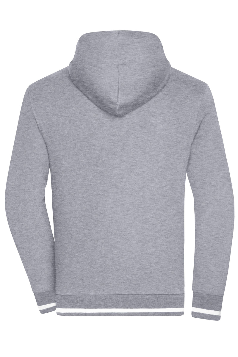 Laden Sie das Bild in Galerie -Viewer, Sweat-Jacke mit Reißverschluss und Kapuze - JN776
