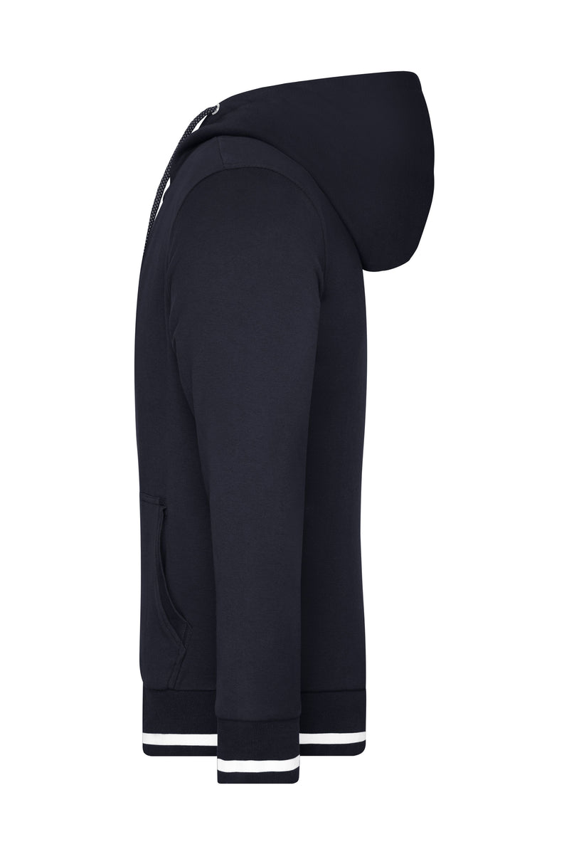Laden Sie das Bild in Galerie -Viewer, Sweat-Jacke mit Reißverschluss und Kapuze - JN776
