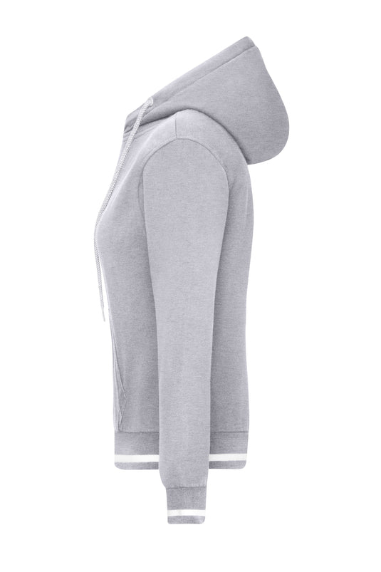 Kapuzensweat im modischen Design - Damen - JN777