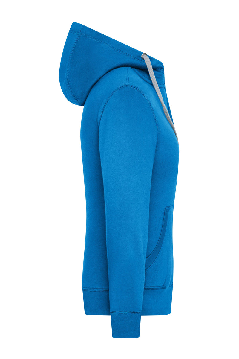 Laden Sie das Bild in Galerie -Viewer, Sweat-Jacke mit Reißverschluss und Kapuze - JN962
