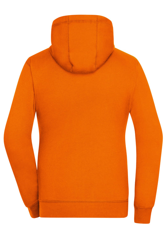 Sweat-Jacke mit Reißverschluss und Kapuze - JN962