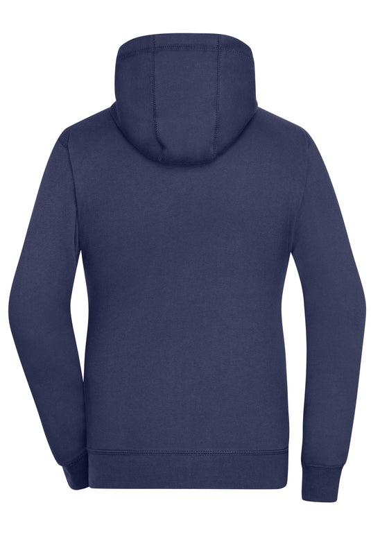 Sweat-Jacke mit Reißverschluss und Kapuze - JN962