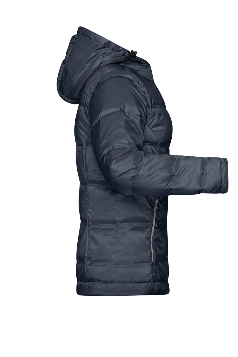Laden Sie das Bild in Galerie -Viewer, Damen Daunenjacke mit Kapuze in neuem Design, Steppung der Jacke ist geklebt und nicht genäht - JN1151

