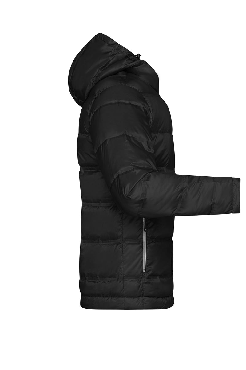Laden Sie das Bild in Galerie -Viewer, Herren Daunenjacke mit Kapuze in neuem Design, Steppung der Jacke ist geklebt und nicht genäht - JN1152
