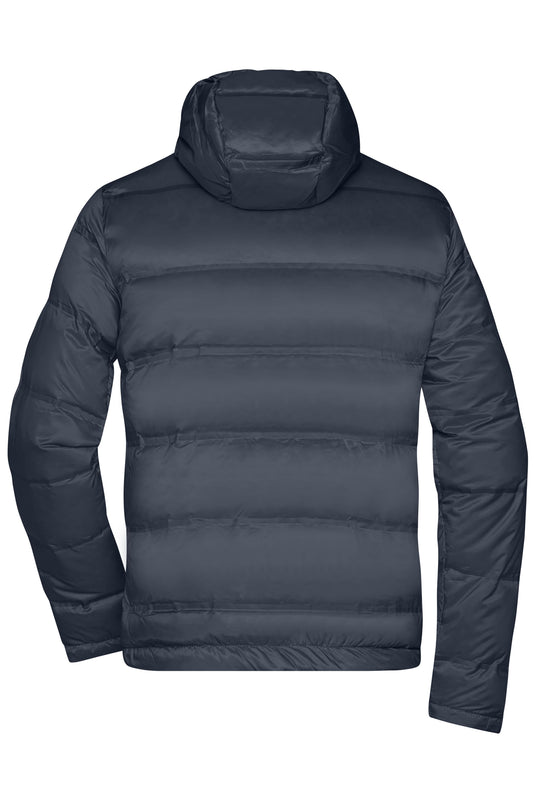 Herren Daunenjacke mit Kapuze in neuem Design, Steppung der Jacke ist geklebt und nicht genäht - JN1152