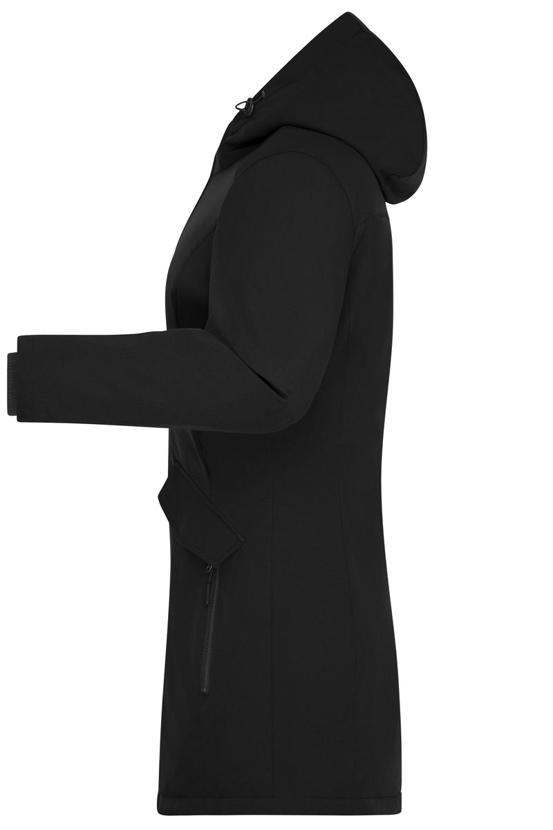 Laden Sie das Bild in Galerie -Viewer, Klassischer, wattierter Parka mit angeschnittener Kapuze - Damen - JN1175
