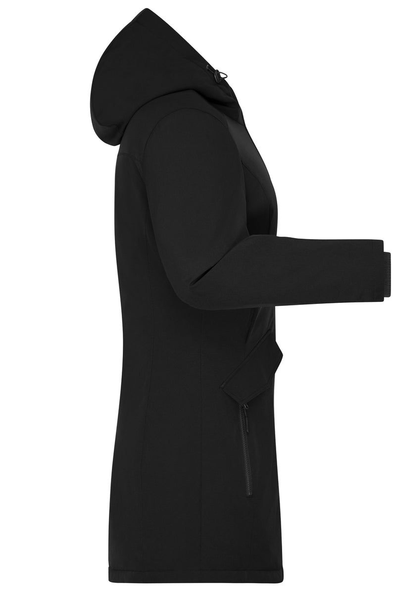 Laden Sie das Bild in Galerie -Viewer, Klassischer, wattierter Parka mit angeschnittener Kapuze - Damen - JN1175
