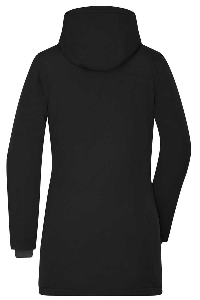 Laden Sie das Bild in Galerie -Viewer, Klassischer, wattierter Parka mit angeschnittener Kapuze - Damen - JN1175
