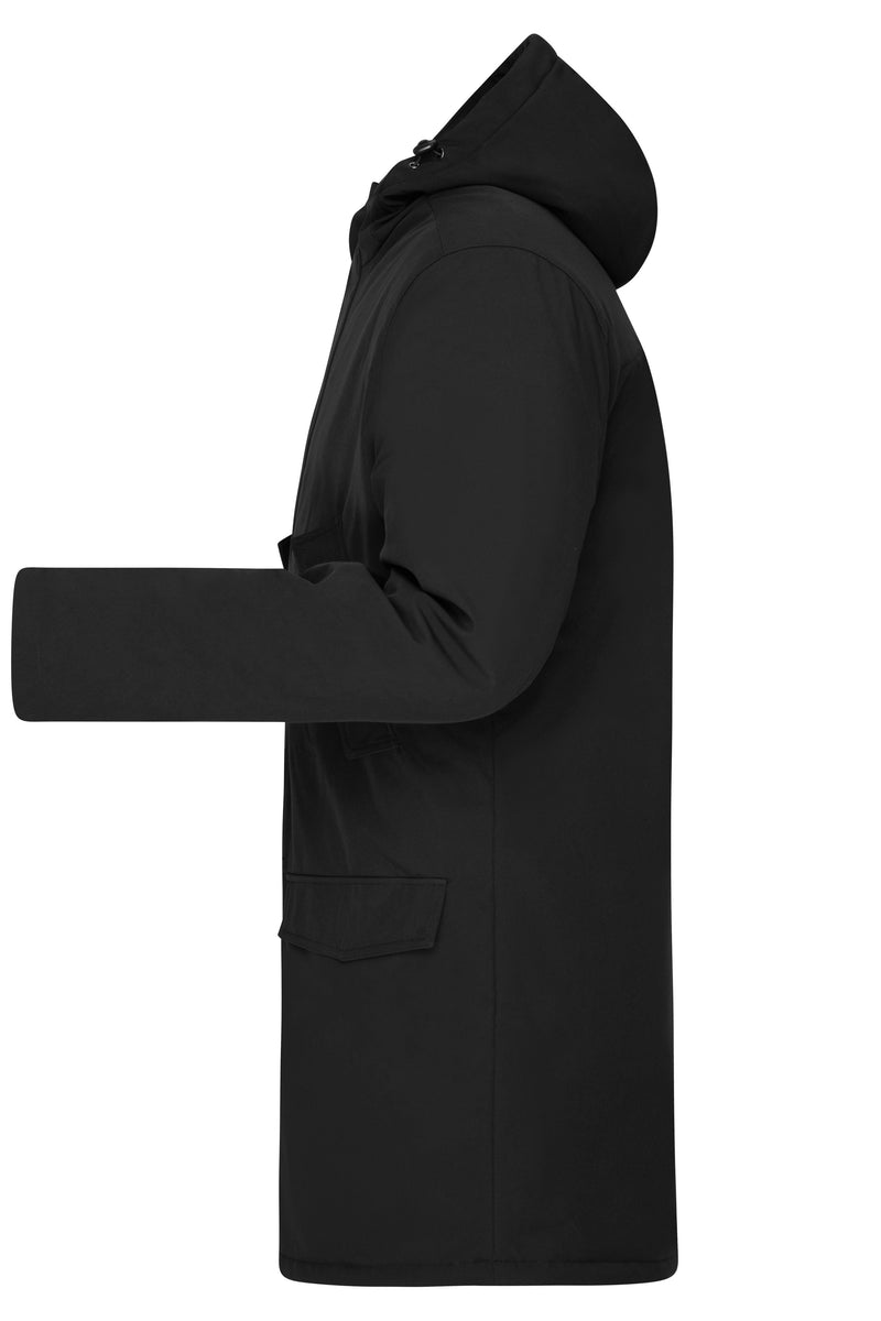 Laden Sie das Bild in Galerie -Viewer, Klassischer, wattierter Parka mit angeschnittener Kapuze - Herren - JN1176
