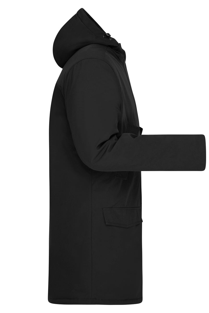Laden Sie das Bild in Galerie -Viewer, Klassischer, wattierter Parka mit angeschnittener Kapuze - Herren - JN1176
