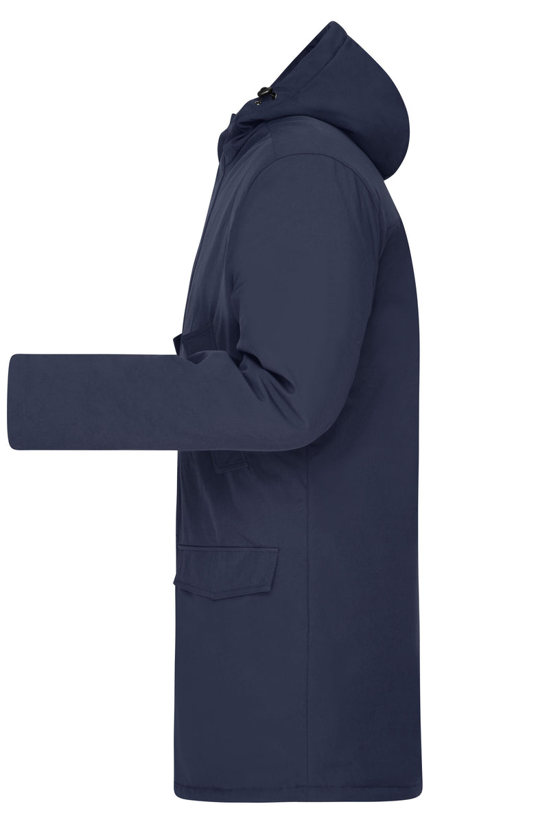 Laden Sie das Bild in Galerie -Viewer, Klassischer, wattierter Parka mit angeschnittener Kapuze - Herren - JN1176
