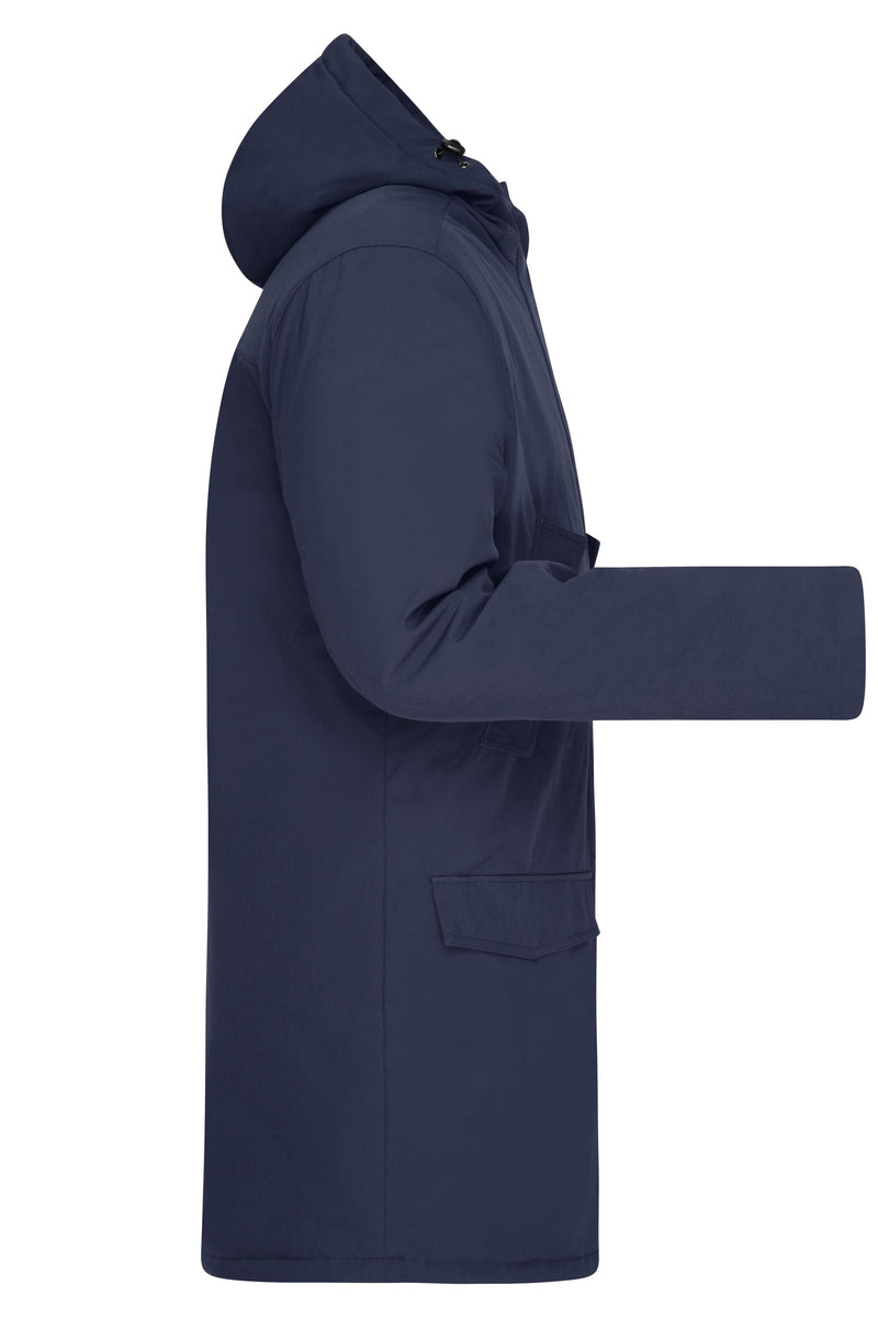 Laden Sie das Bild in Galerie -Viewer, Klassischer, wattierter Parka mit angeschnittener Kapuze - Herren - JN1176
