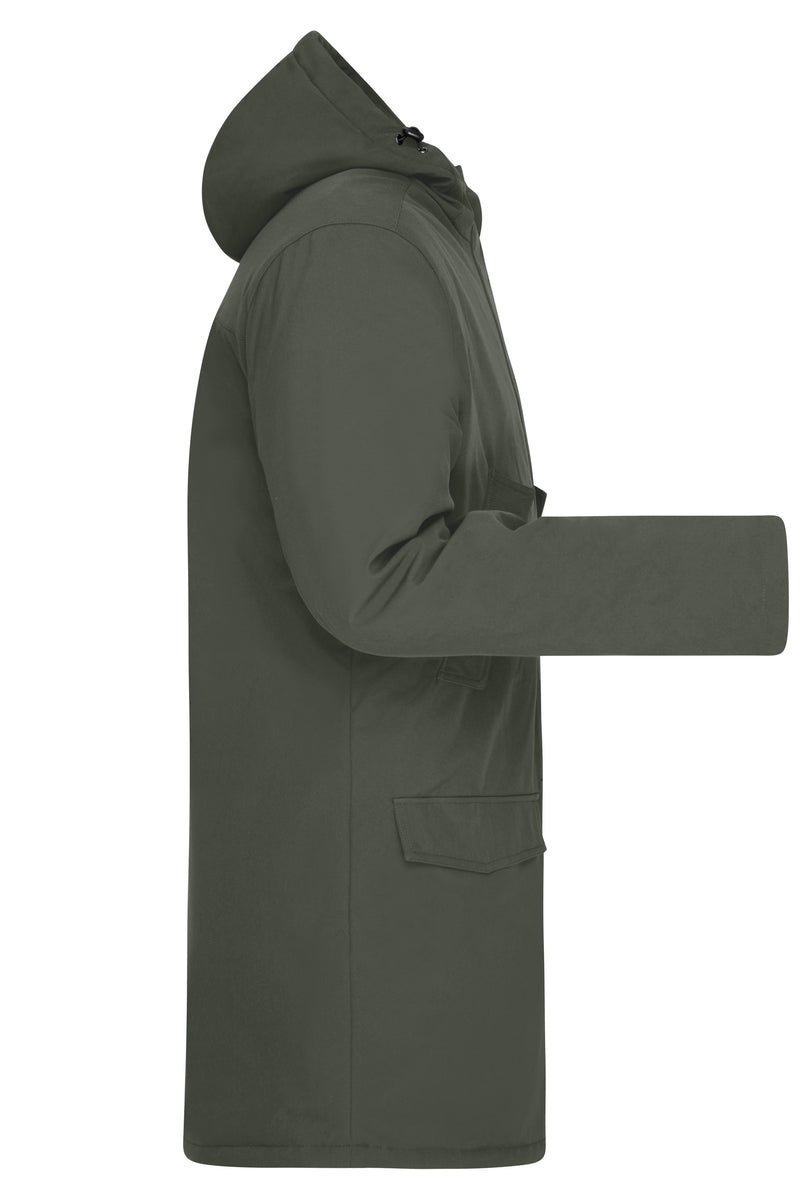 Laden Sie das Bild in Galerie -Viewer, Klassischer, wattierter Parka mit angeschnittener Kapuze - Herren - JN1176
