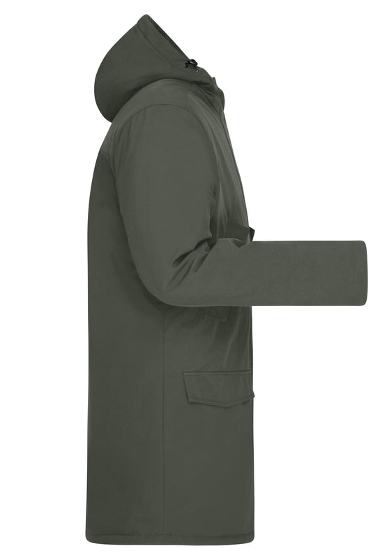 Klassischer, wattierter Parka mit angeschnittener Kapuze - Herren - JN1176