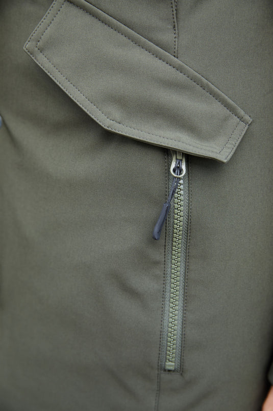 Klassischer, wattierter Parka mit angeschnittener Kapuze - Damen - JN1175