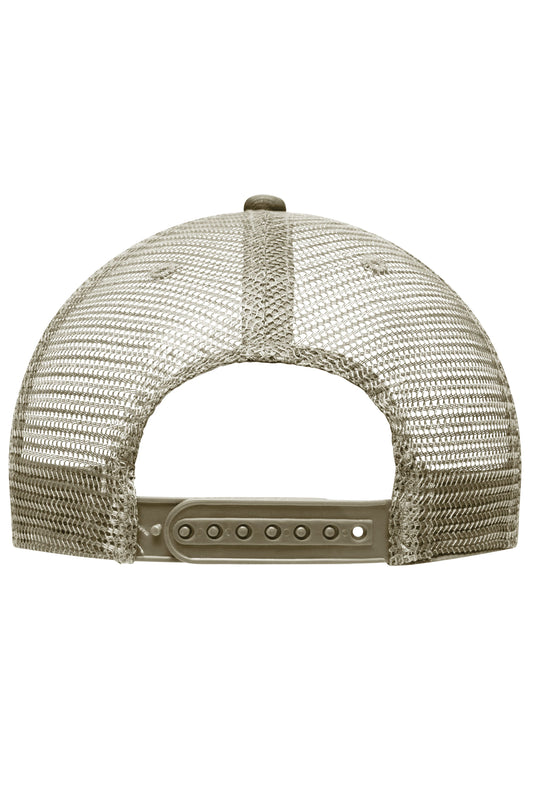 6 Panel Mesh Cap mit flachem Schild - MB6509