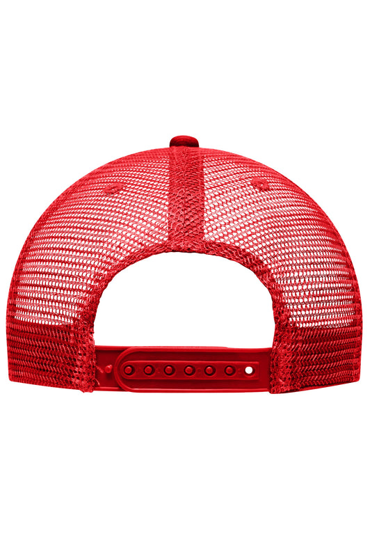6 Panel Mesh Cap mit flachem Schild - MB6509
