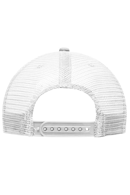 6 Panel Mesh Cap mit flachem Schild - MB6509