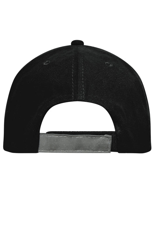 Originelles 6 Panel Cap mit reflektierender Schildeinfassung (ohne Schutzfunktion/keine PSA) - MB6192