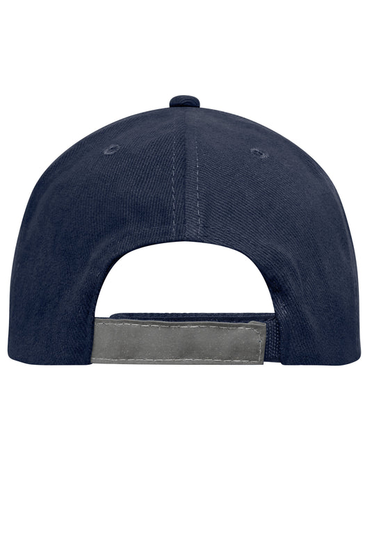 Originelles 6 Panel Cap mit reflektierender Schildeinfassung (ohne Schutzfunktion/keine PSA) - MB6192