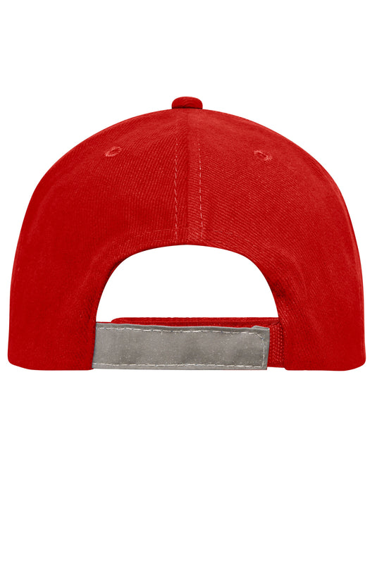 Originelles 6 Panel Cap mit reflektierender Schildeinfassung (ohne Schutzfunktion/keine PSA) - MB6192
