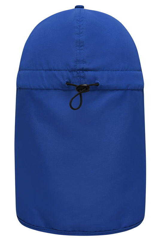 6 Panel Cap mit extra langem Nackenschutz - MB6243