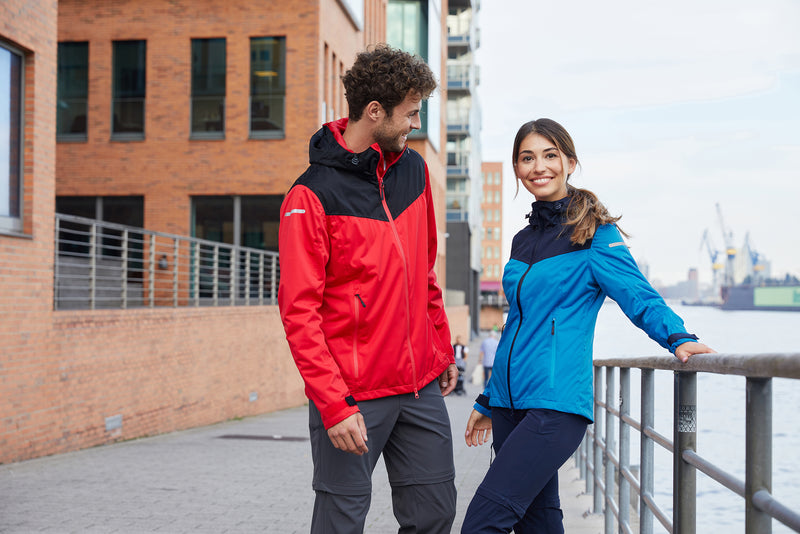 Laden Sie das Bild in Galerie -Viewer, Leichte, gefütterte Outdoor Softshell-Jacke für extreme Wetterbedingungen - JN1179
