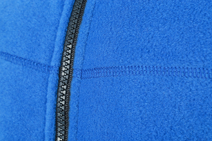 Laden Sie das Bild in Galerie -Viewer, Strapazierfähige Fleece Jacke im Materialmix - JN842

