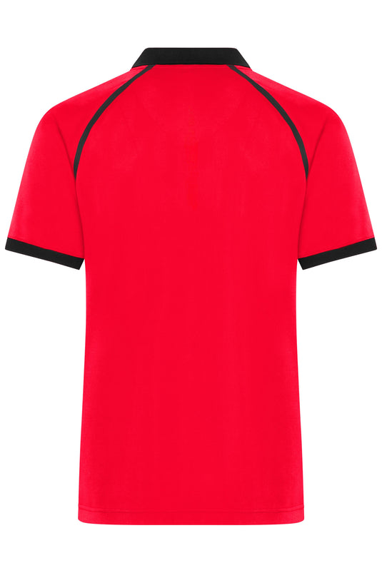 Polo mit Reißverschluss aus Funktions-Polyester für Promotion, Sport und Freizeit - JN1308