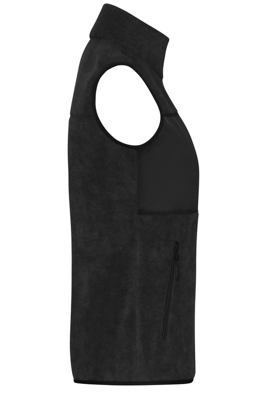 Damen Fleeceweste im Materialmix - JN1309