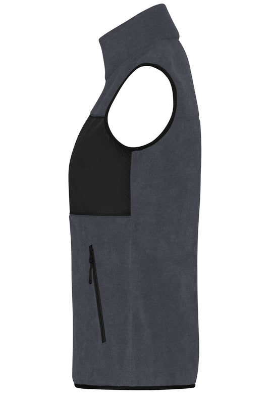 Damen Fleeceweste im Materialmix - JN1309