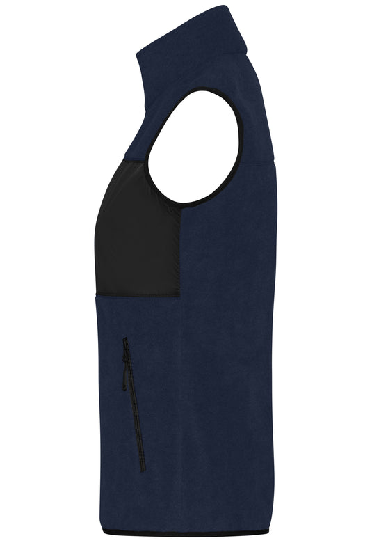 Damen Fleeceweste im Materialmix - JN1309