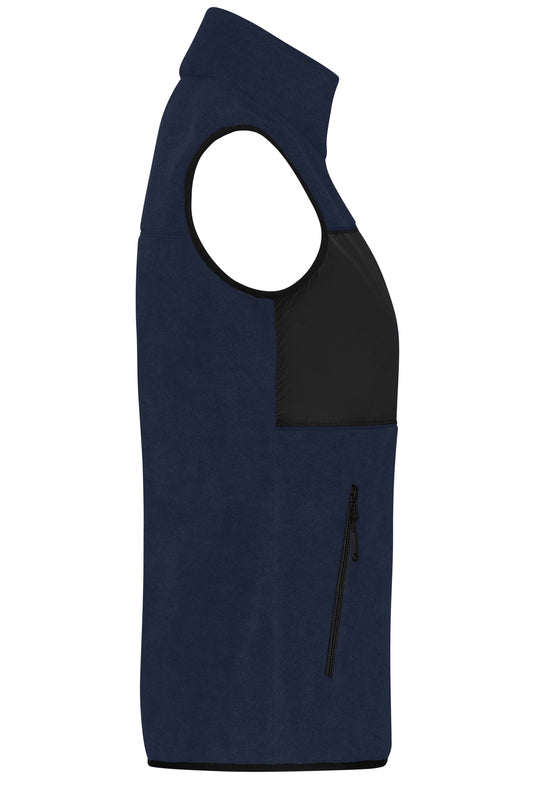 Damen Fleeceweste im Materialmix - JN1309
