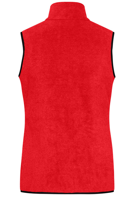 Damen Fleeceweste im Materialmix - JN1309