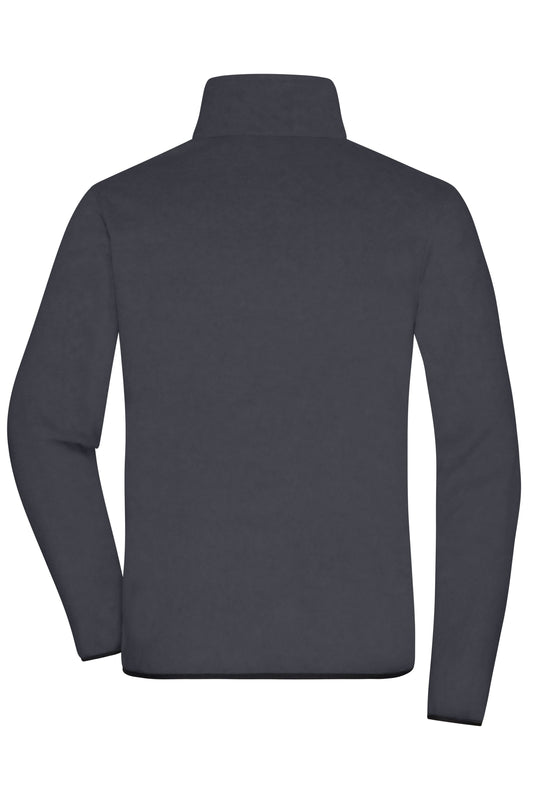Herren Fleecejacke im Materialmix - JN1312