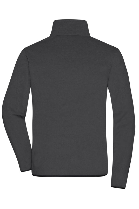 Herren Fleecejacke im Materialmix - JN1312