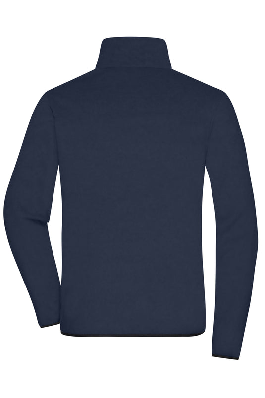 Herren Fleecejacke im Materialmix - JN1312