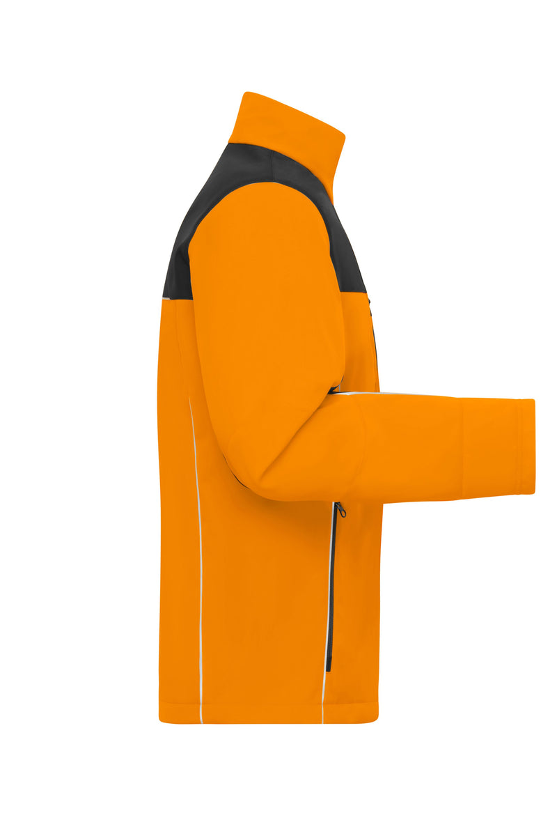 Laden Sie das Bild in Galerie -Viewer, Softshelljacke in Signalfarbe - JN1856
