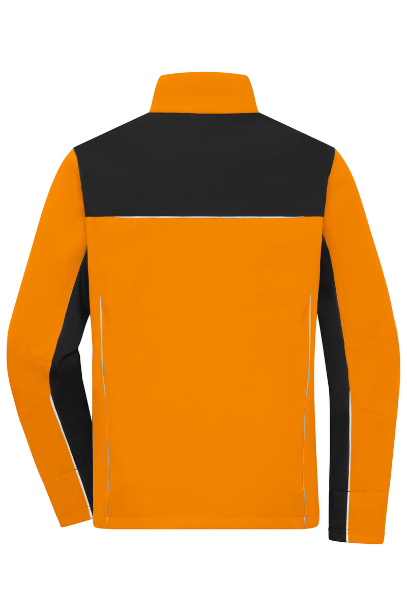 Laden Sie das Bild in Galerie -Viewer, Softshelljacke in Signalfarbe - JN1856
