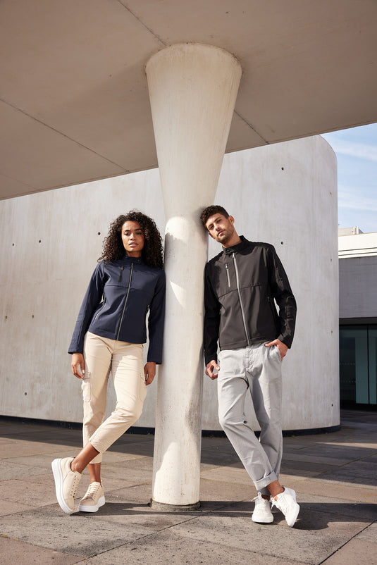 Softshelljacke in sportlichem Design - JN1316