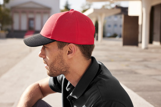 Stylische 6 Panel Cap aus weichem Meshmaterial - MB6246