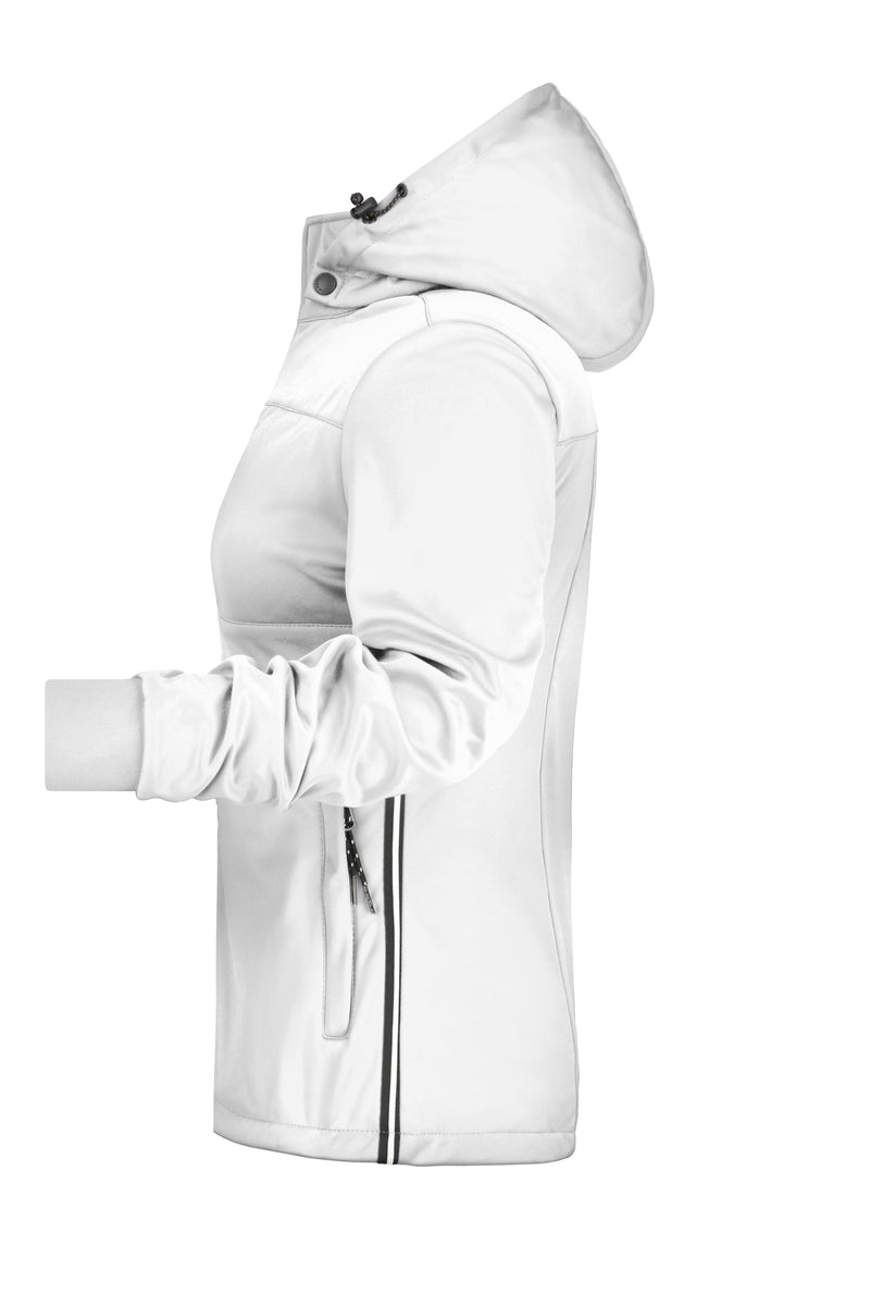 Laden Sie das Bild in Galerie -Viewer, Junge Softshell Jacke mit modischen Details - Damen - JN1077
