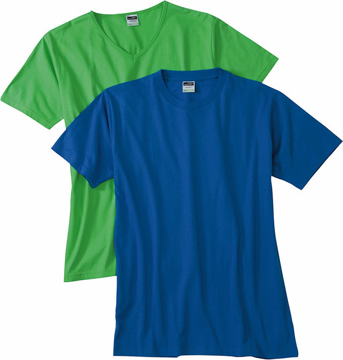 Laden Sie das Bild in Galerie -Viewer, Figurbetontes V-Neck-T-Shirt Herren - JN912
